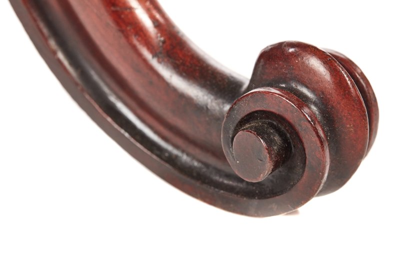 Quality Victorian Mahogany Pole Screen - Image 11